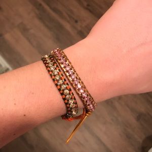 Chan Luu wrap bracelets (set of 2)